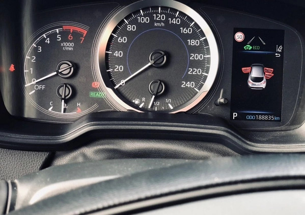 Toyota Corolla cena 62000 przebieg: 188000, rok produkcji 2019 z Warszawa małe 46